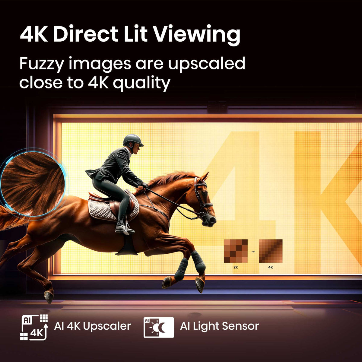 Hisense A7QTUK 55" QLED Smart AI TV with Freely - 55A7QTUK
