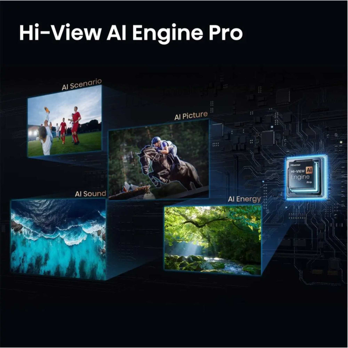 Hisense U7STUK-PRO 55" 4K Ultra HD ULED Freely Smart TV - 55U7STUK-PRO