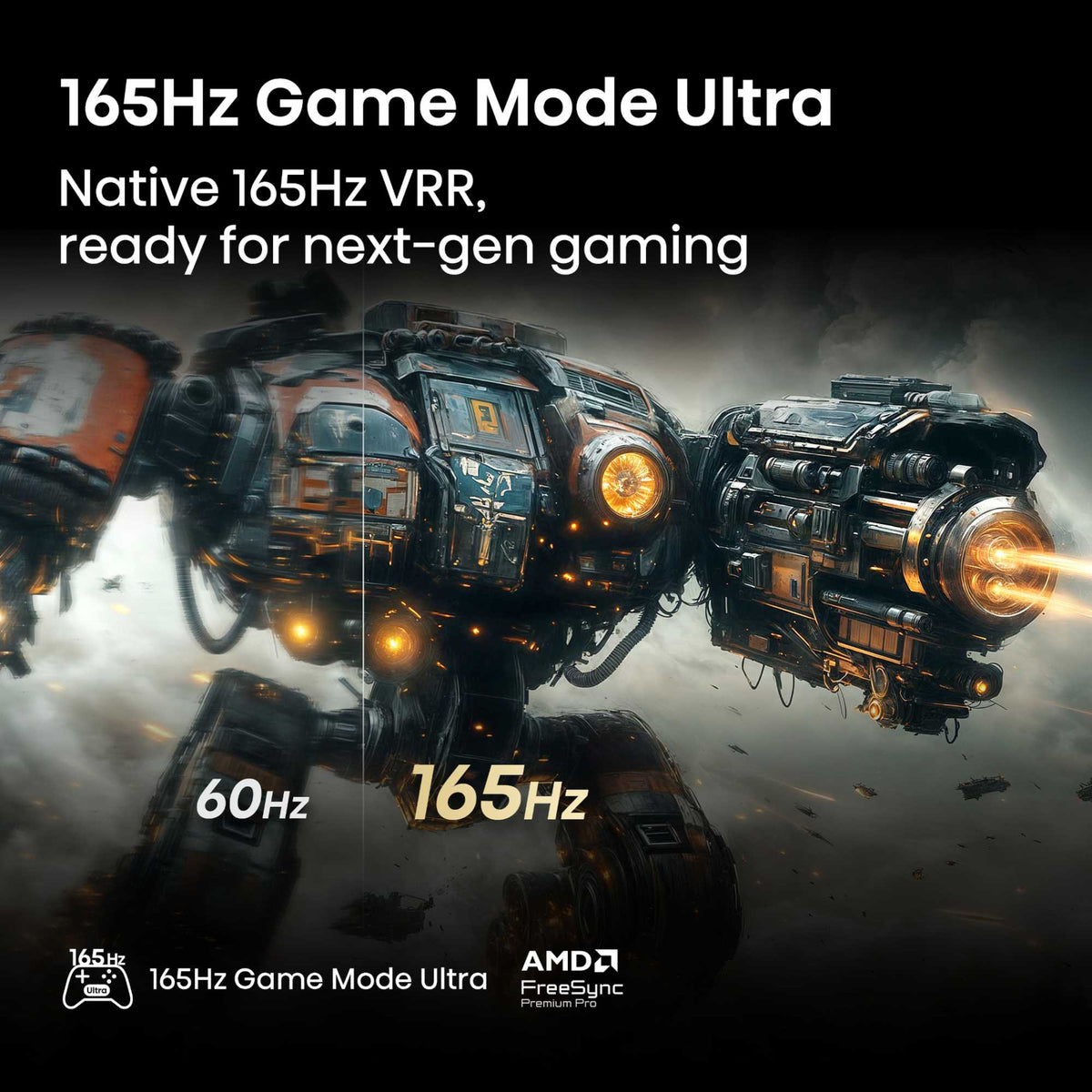Hisense U8QTUK 75" 165Hz MiniLED Smart AI TV with Freely - 75U8QTUK
