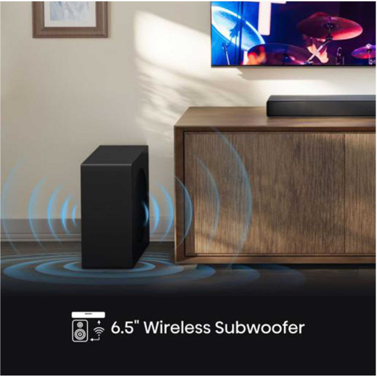 Hisense AX3120Q AX Series 3.1.2 Channel Soundbar with Wireless Subwoofer