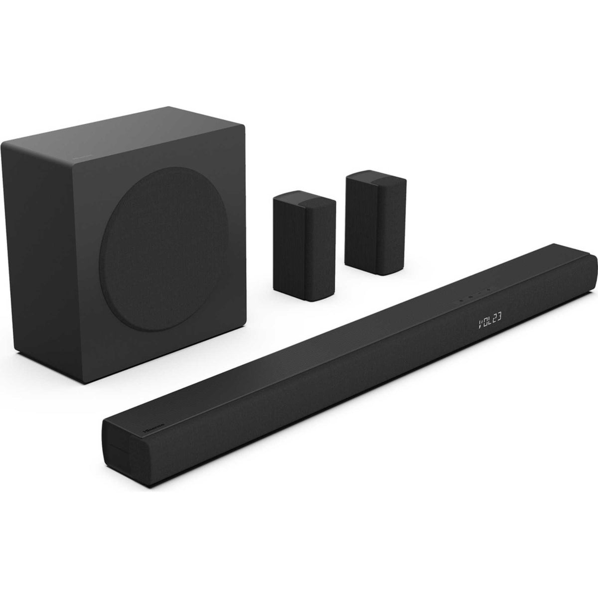 Hisense AX5100Q 5.1ch Dolby Atmos Soundbar with Wireless Subwoofer