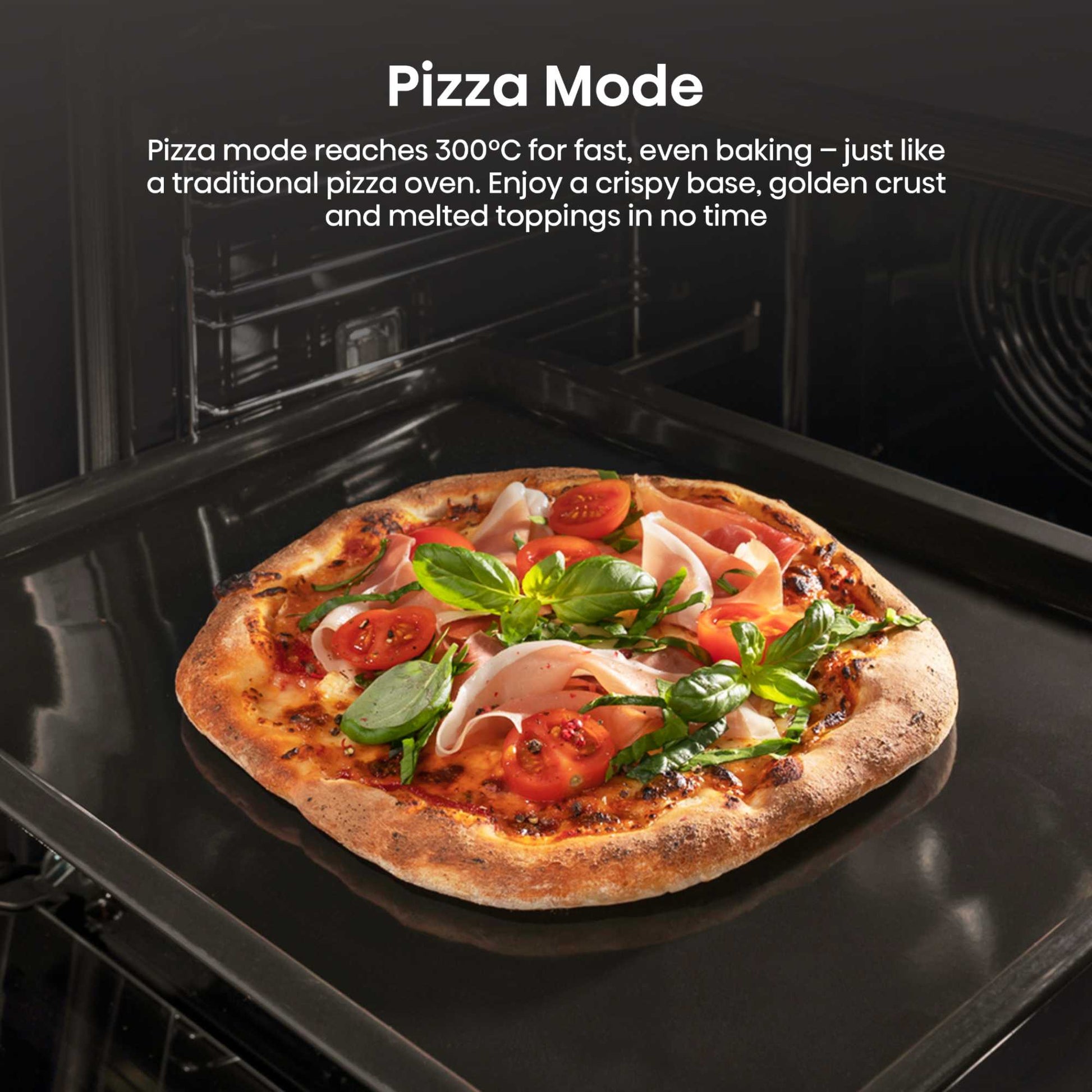 Hisense BI622ABPGUK Hi2 77L Built-in Electric Steam Oven - Black
