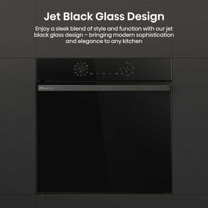Hisense BI622ABPGUK Hi2 77L Built-in Electric Steam Oven - Black
