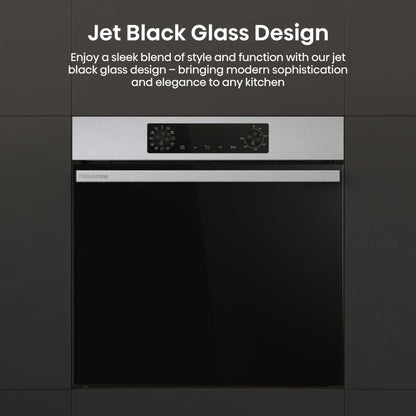 Hisense BI622AXPGUK Hi2 77L Built-in Electric Steam Oven - Black