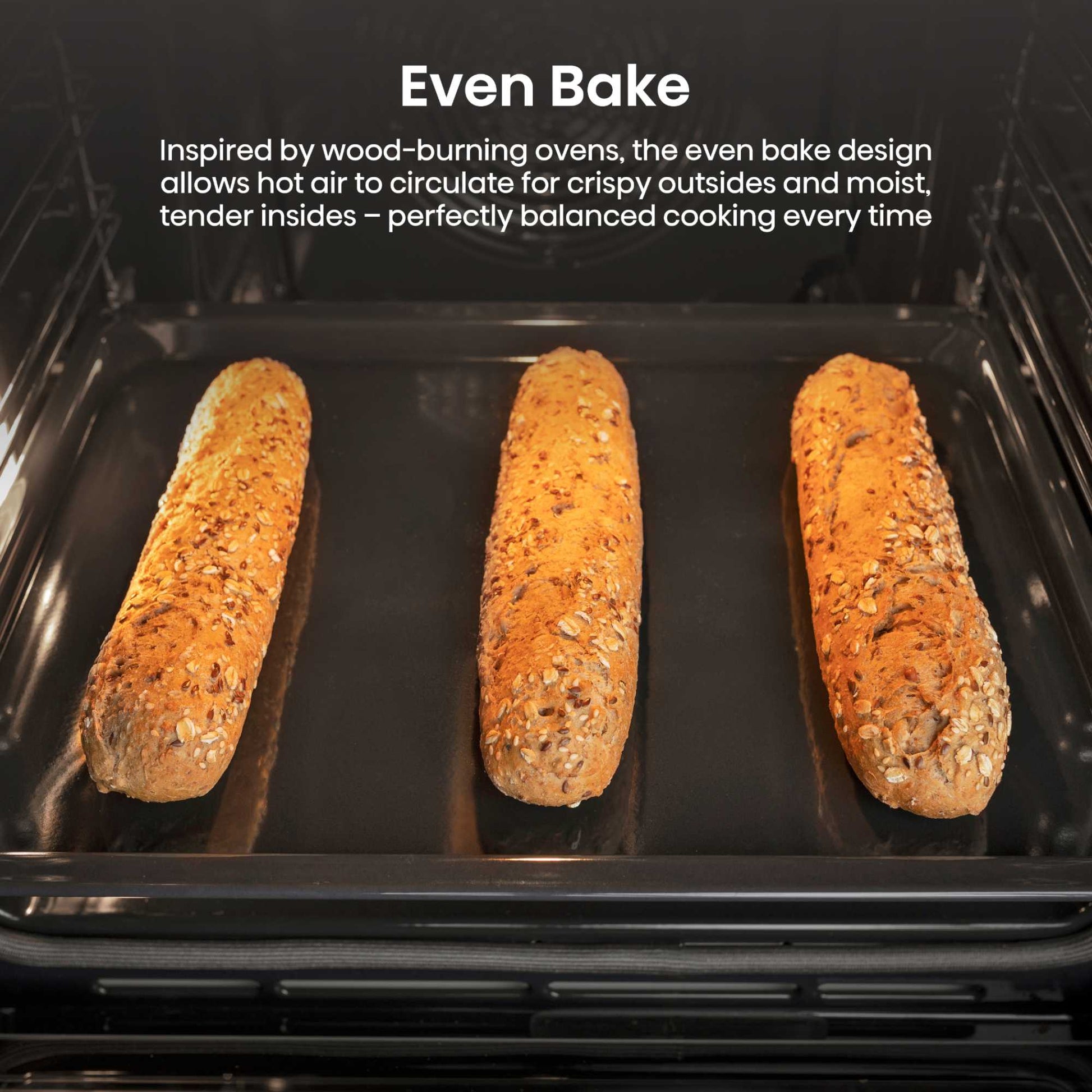 Hisense BI622AXPGUK Hi2 77L Built-in Electric Steam Oven - Black