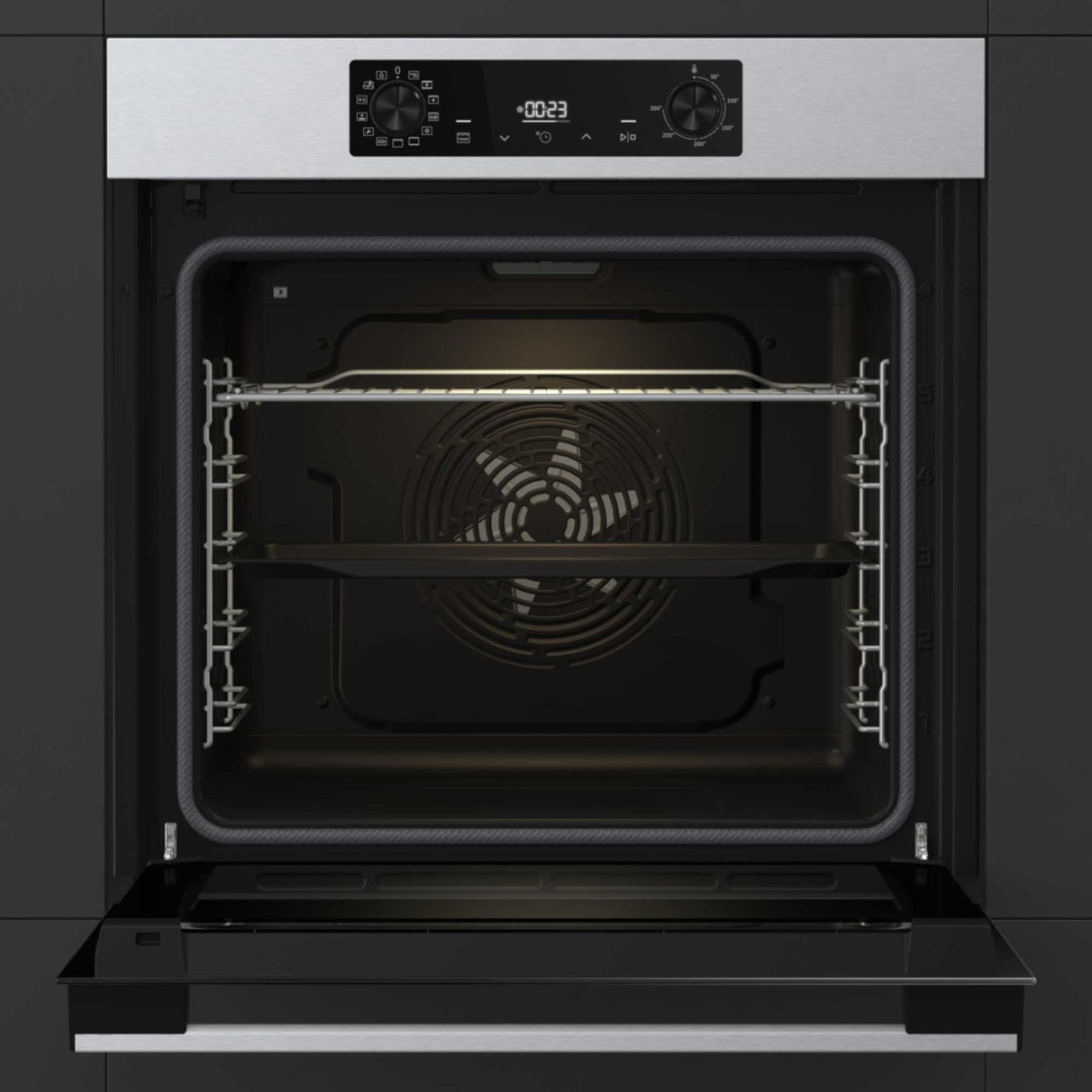 Hisense BI626PXUPUK Hi2 Multisystem 60cm Oven - Stainless Steel