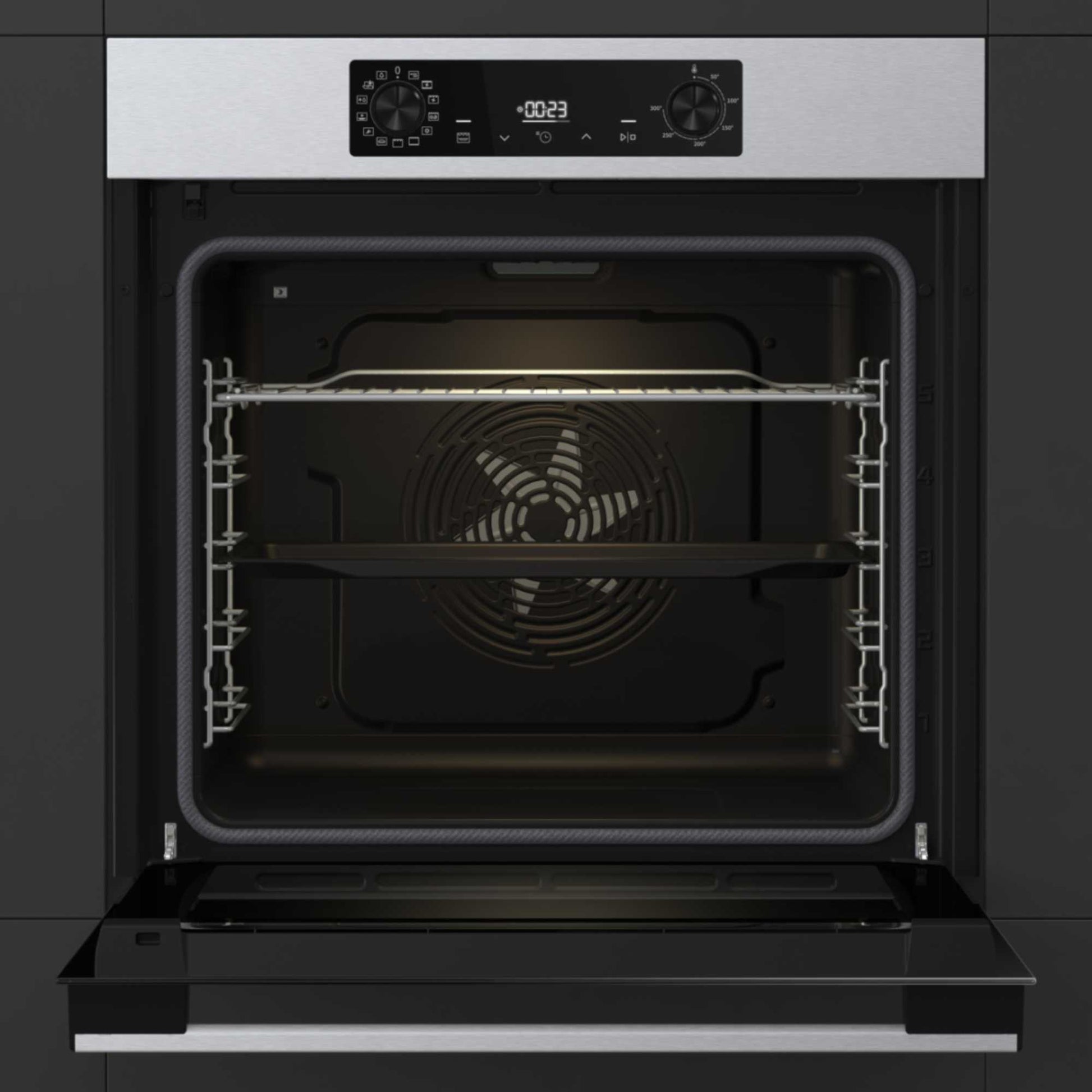 Hisense BI626PXUPUK Hi2 Multisystem 60cm Oven - Stainless Steel