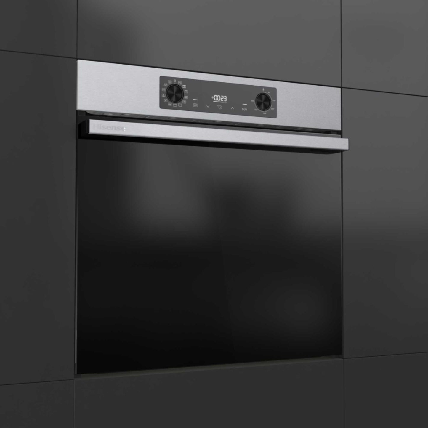 Hisense BI626PXUPUK Hi2 Multisystem 60cm Oven - Stainless Steel