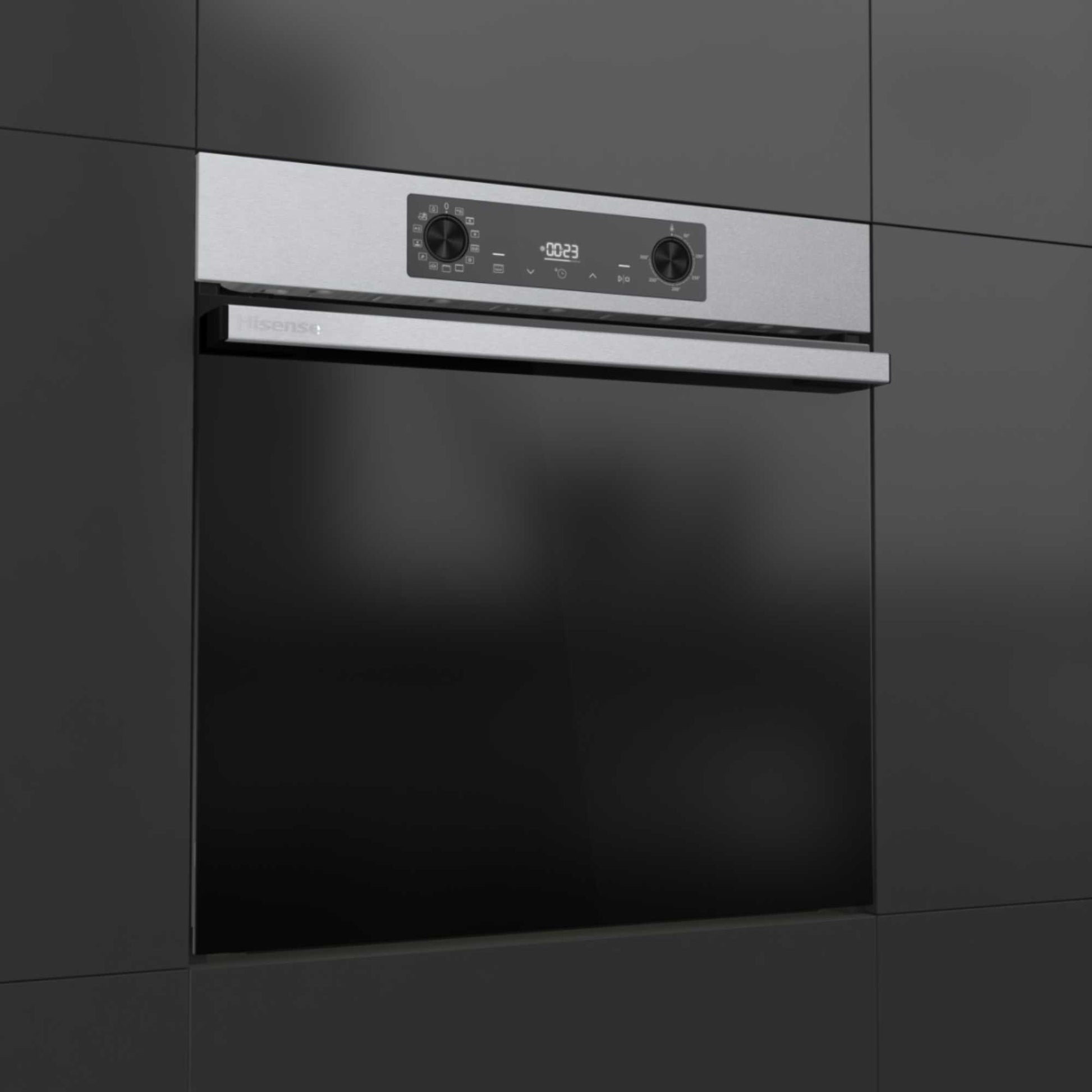 Hisense BI626PXUPUK Hi2 Multisystem 60cm Oven - Stainless Steel