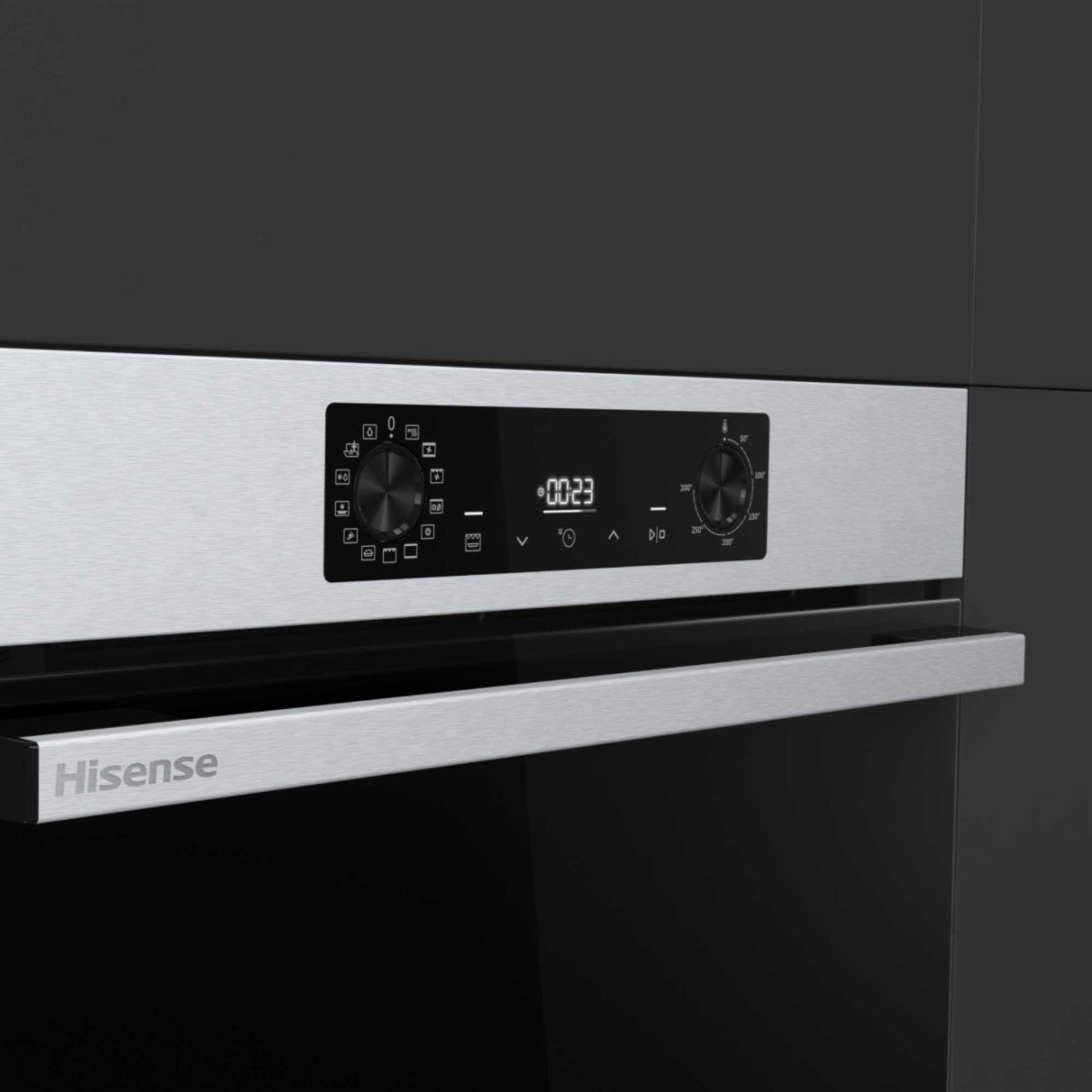 Hisense BI626PXUPUK Hi2 Multisystem 60cm Oven - Stainless Steel