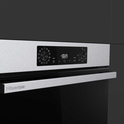 Hisense BI626PXUPUK Hi2 Multisystem 60cm Oven - Stainless Steel