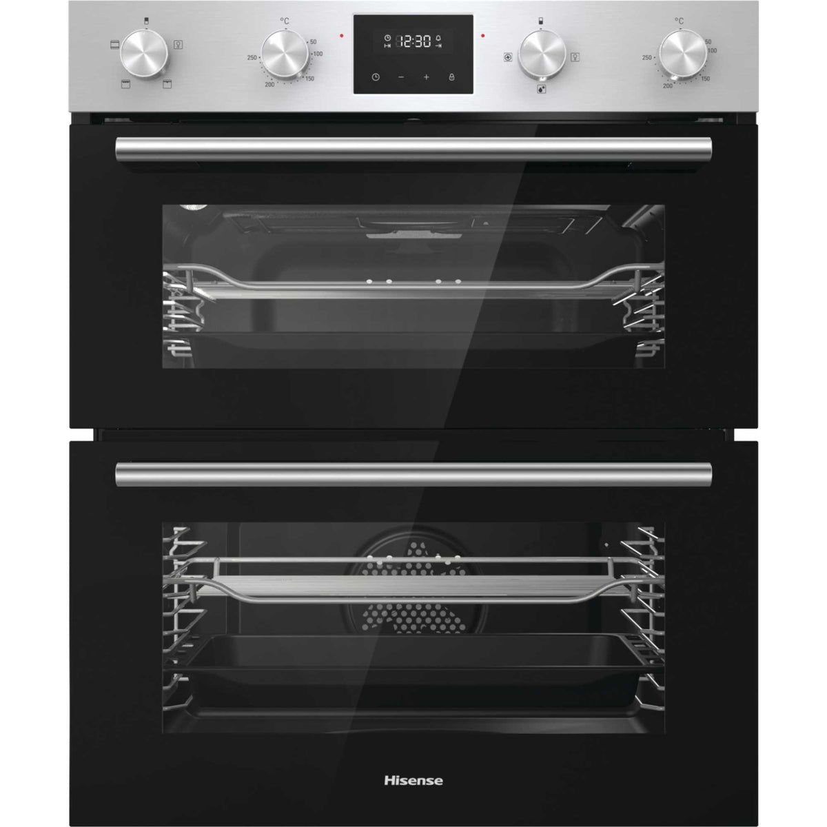 Hisense BID75211XUK Built-Under Double Oven - Stainless Steel