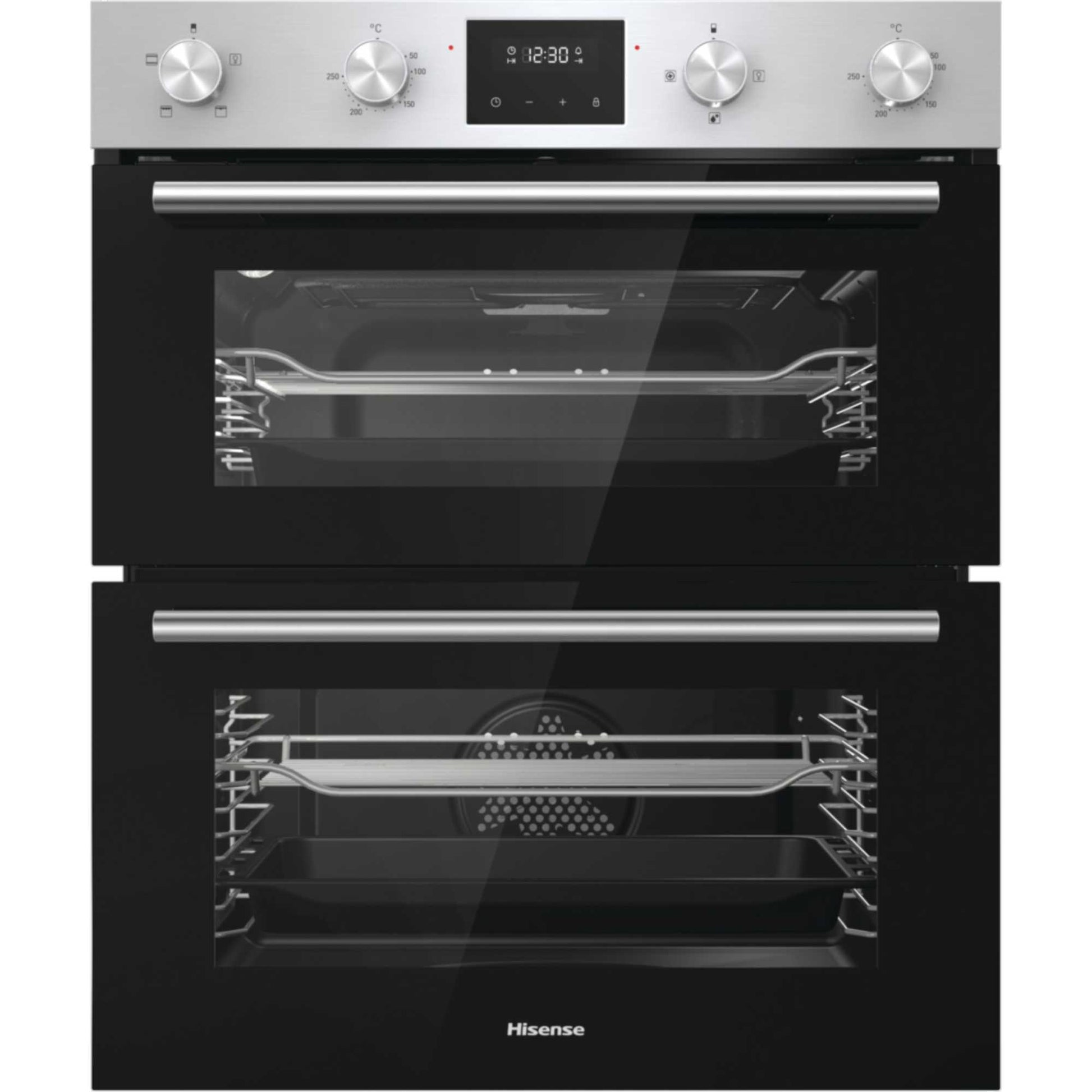 Hisense BID75211XUK Built-Under Double Oven - Stainless Steel