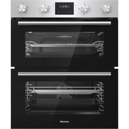 Hisense BID75211XUK Built-Under Double Oven - Stainless Steel