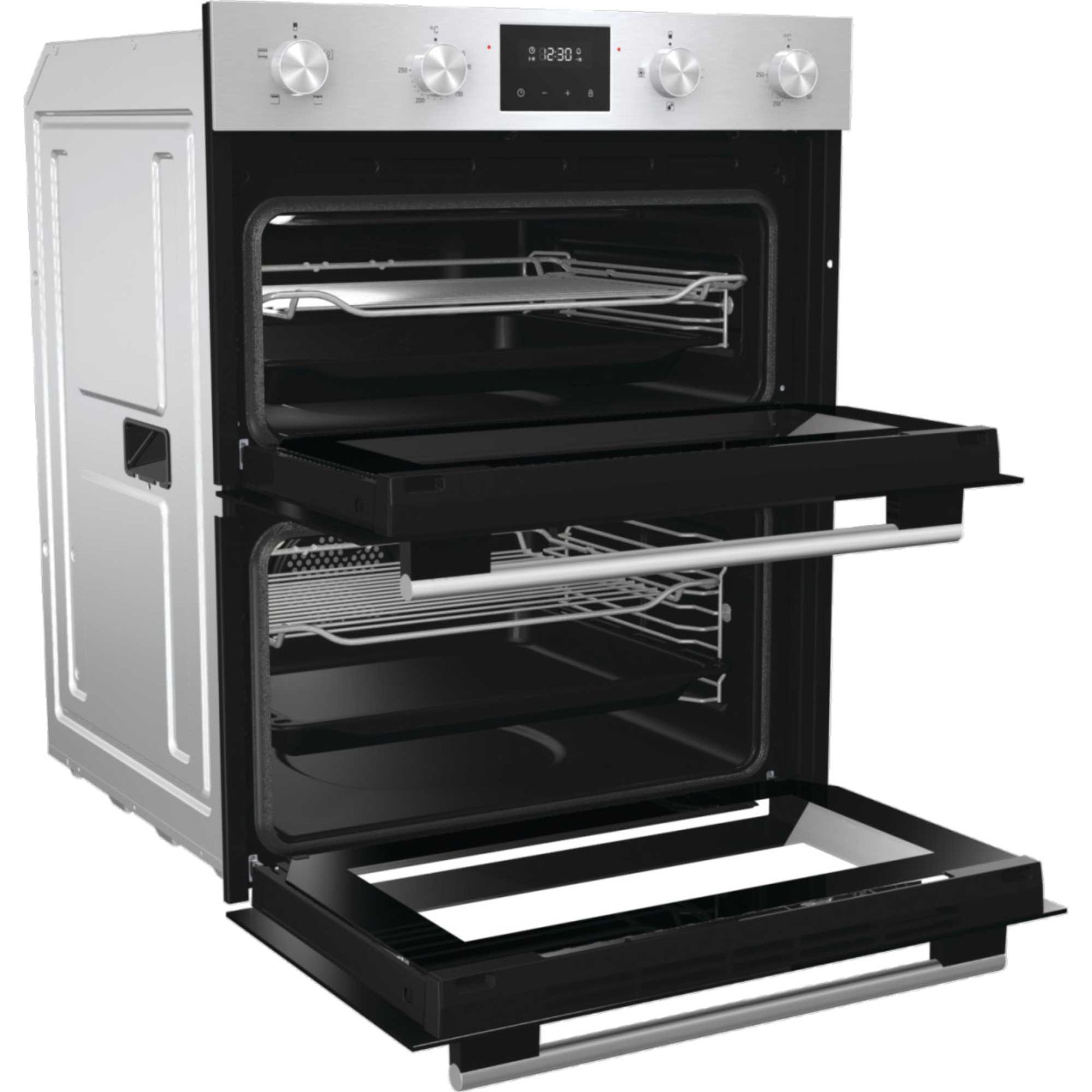 Hisense BID75211XUK Built-Under Double Oven - Stainless Steel