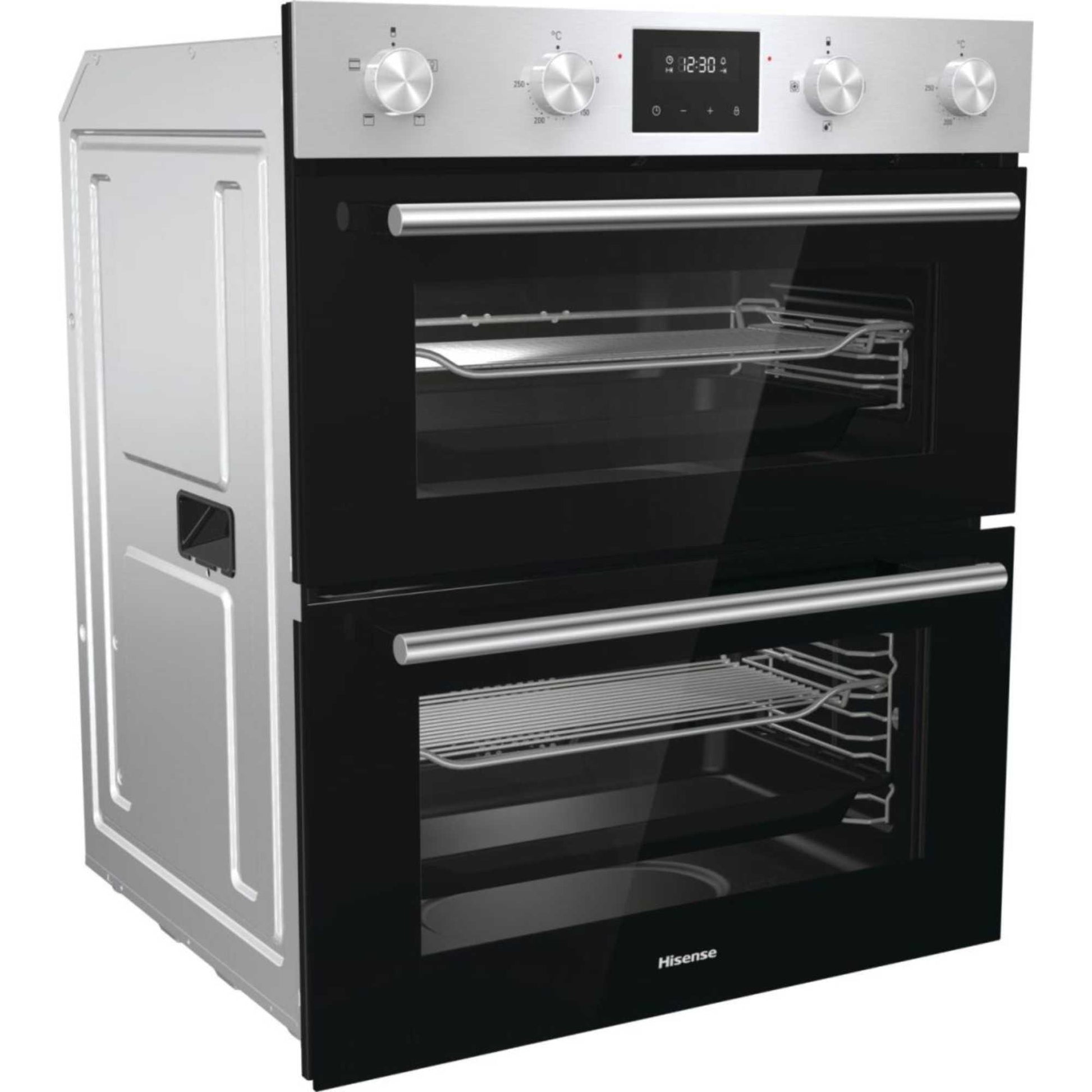 Hisense BID75211XUK Built-Under Double Oven - Stainless Steel