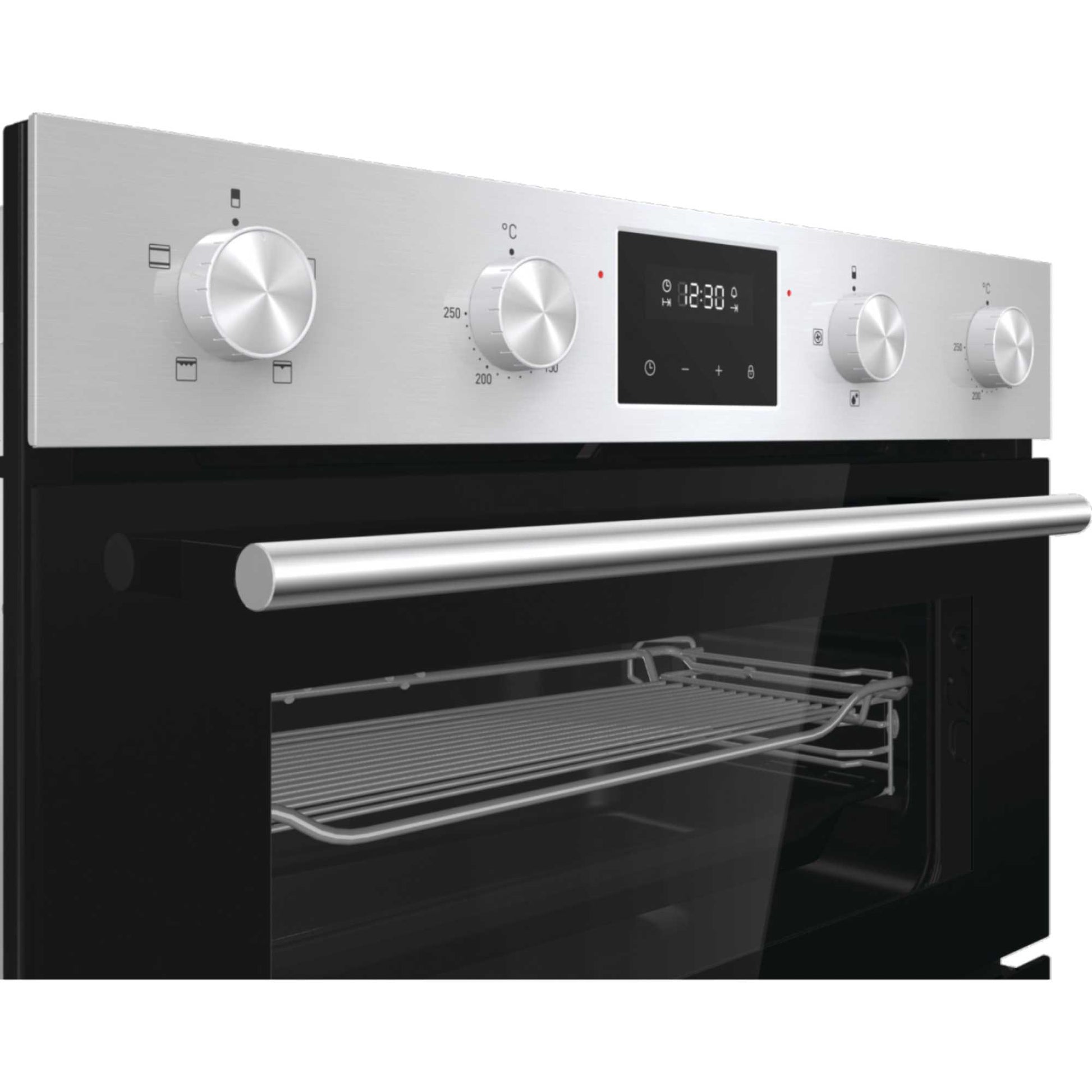 Hisense BID75211XUK Built-Under Double Oven - Stainless Steel
