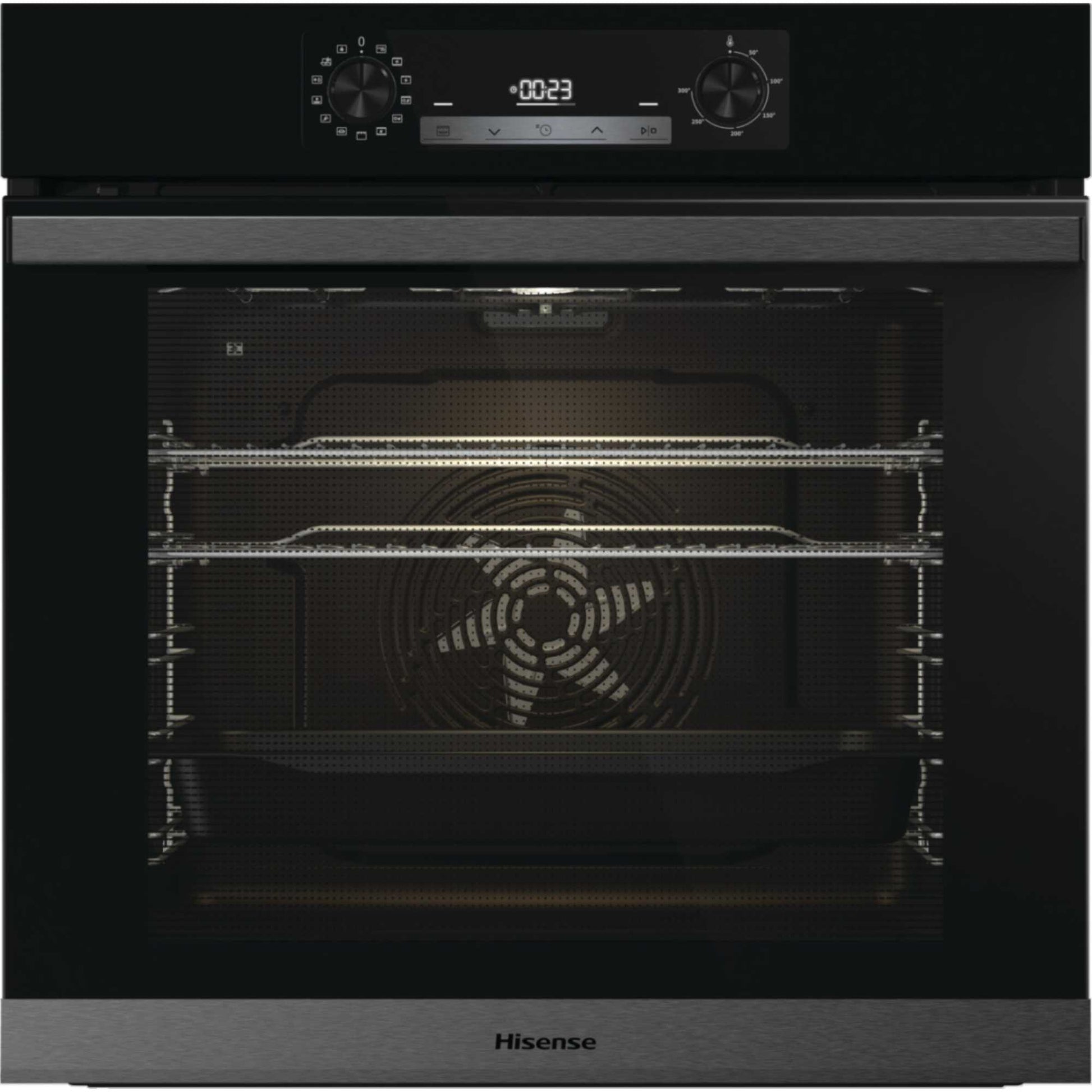 Hisense BSA65222PBUK Built-in Oven - EvenBake & Pyrolytic Self-Clean