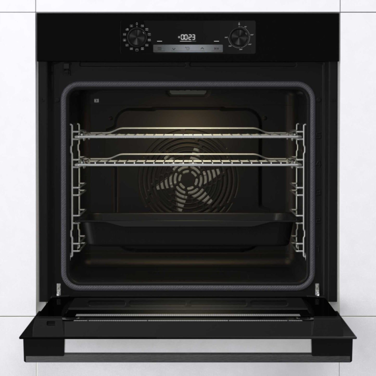 Hisense BSA65222PBUK Built-in Oven - EvenBake & Pyrolytic Self-Clean
