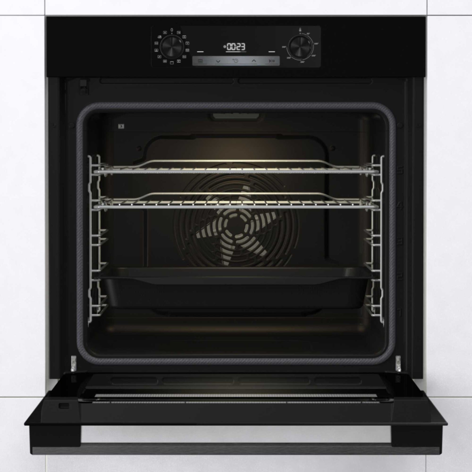 Hisense BSA65222PBUK Built-in Oven - EvenBake & Pyrolytic Self-Clean