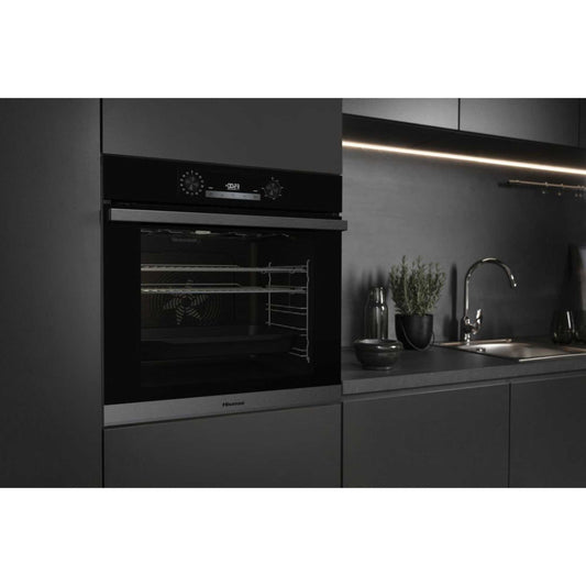 Hisense BSA65222PBUK Built-in Oven - EvenBake & Pyrolytic Self-Clean