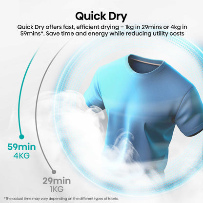 Hisense 9kg Heat Pump Tumble Dryer - DH5I904BWBC