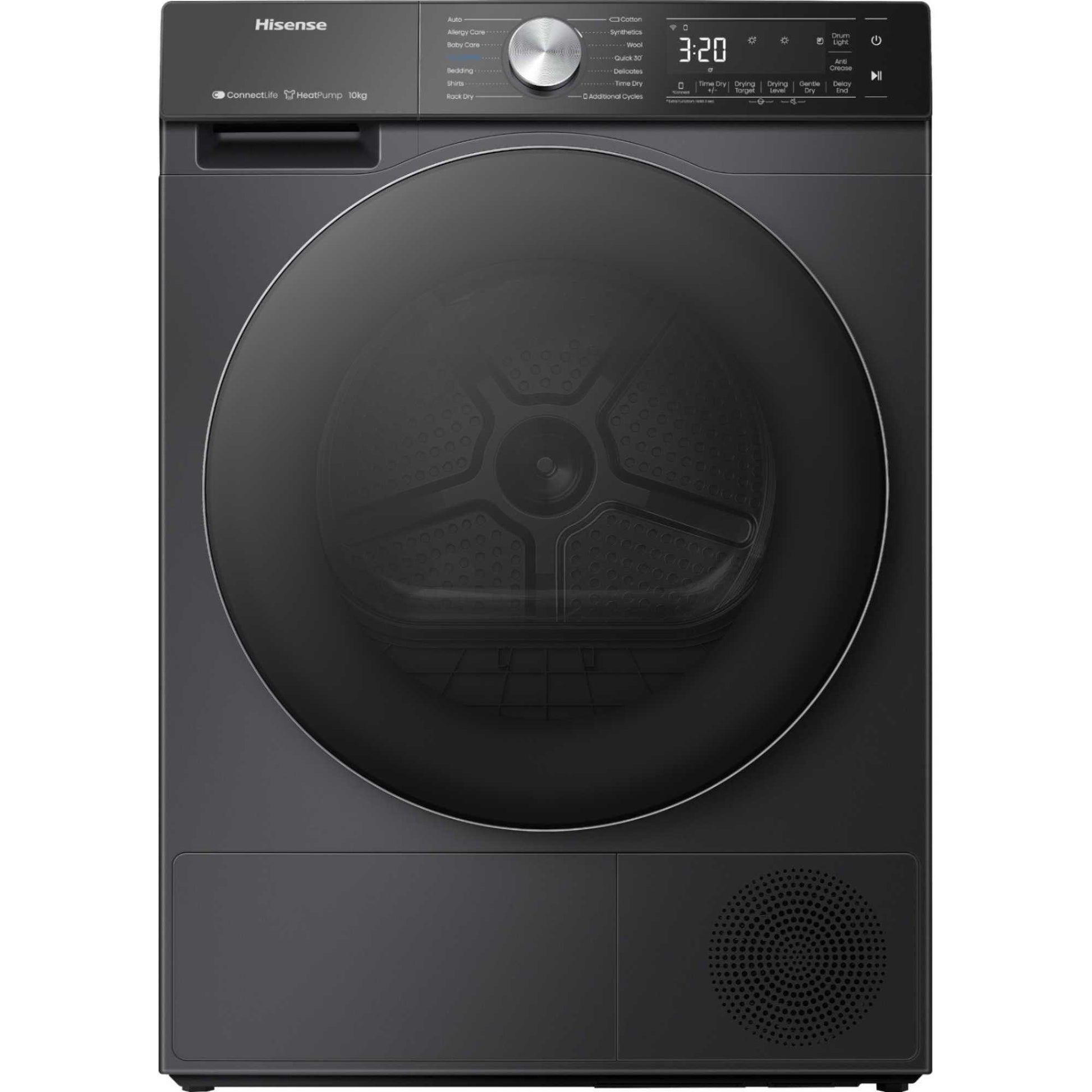 Hisense 5S 10kg Heat Pump Tumble Dryer - DH5S102BB
