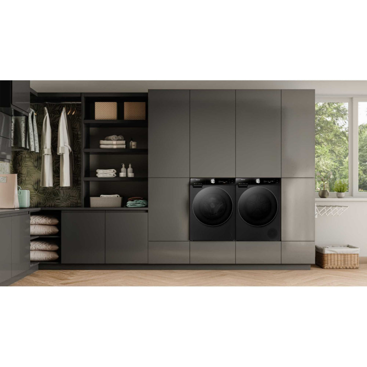 Hisense 7S 10kg Heat Pump Tumble Dryer - DH7S107BB