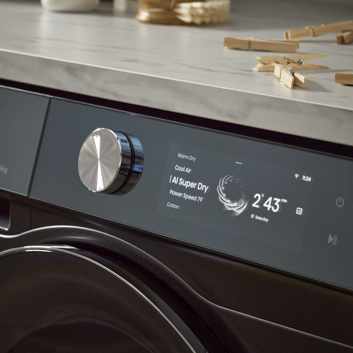 Hisense 7S 10kg Heat Pump Tumble Dryer - DH7S107BB