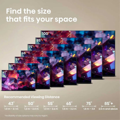 Hisense E7STUK-PRO 85" 4K Ultra HD Hi-QLED Freely Smart TV - 85E7STUK-PRO