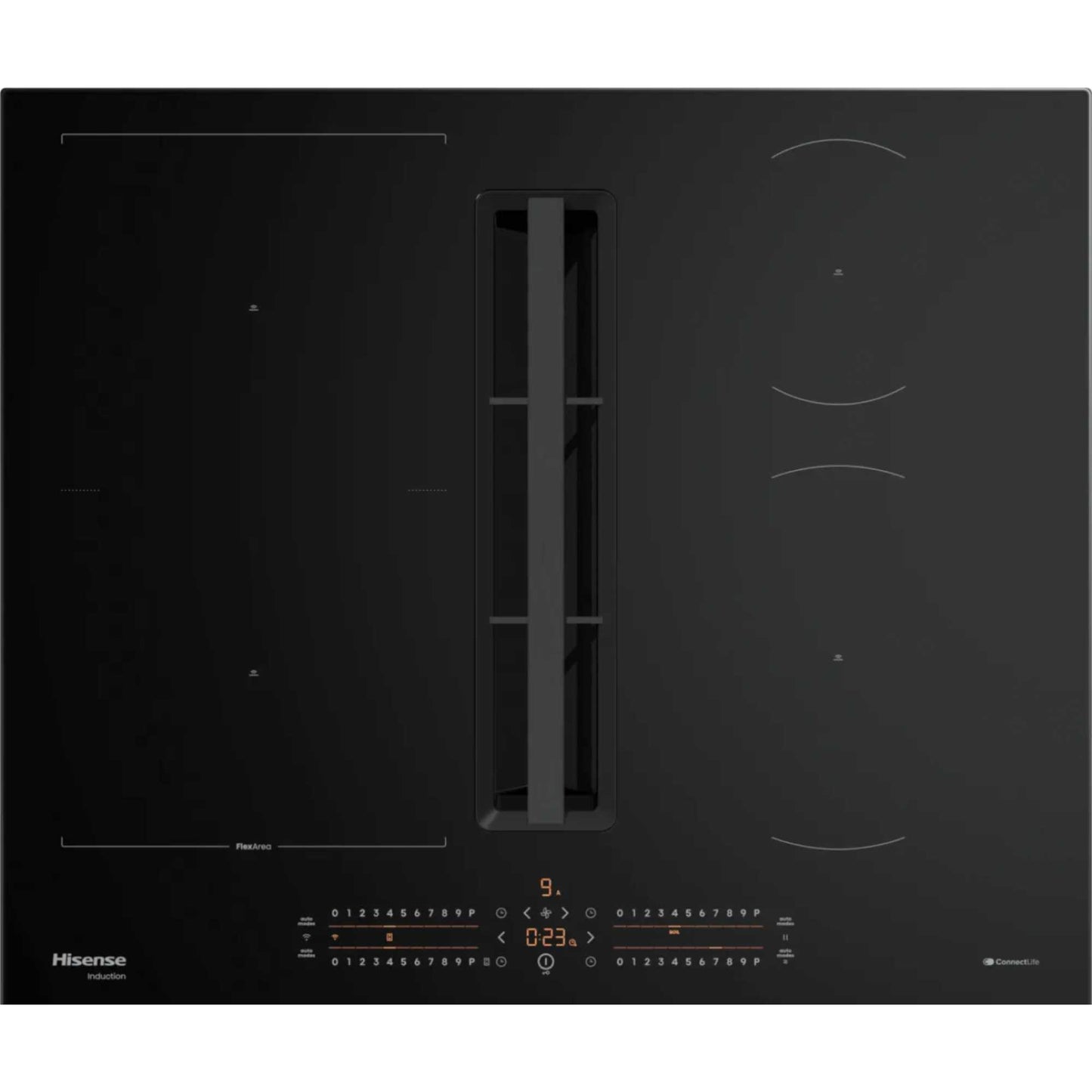 Hisense Hi6 HEH6432BSCWF 4 Burner 60cm Electric Induction Hob