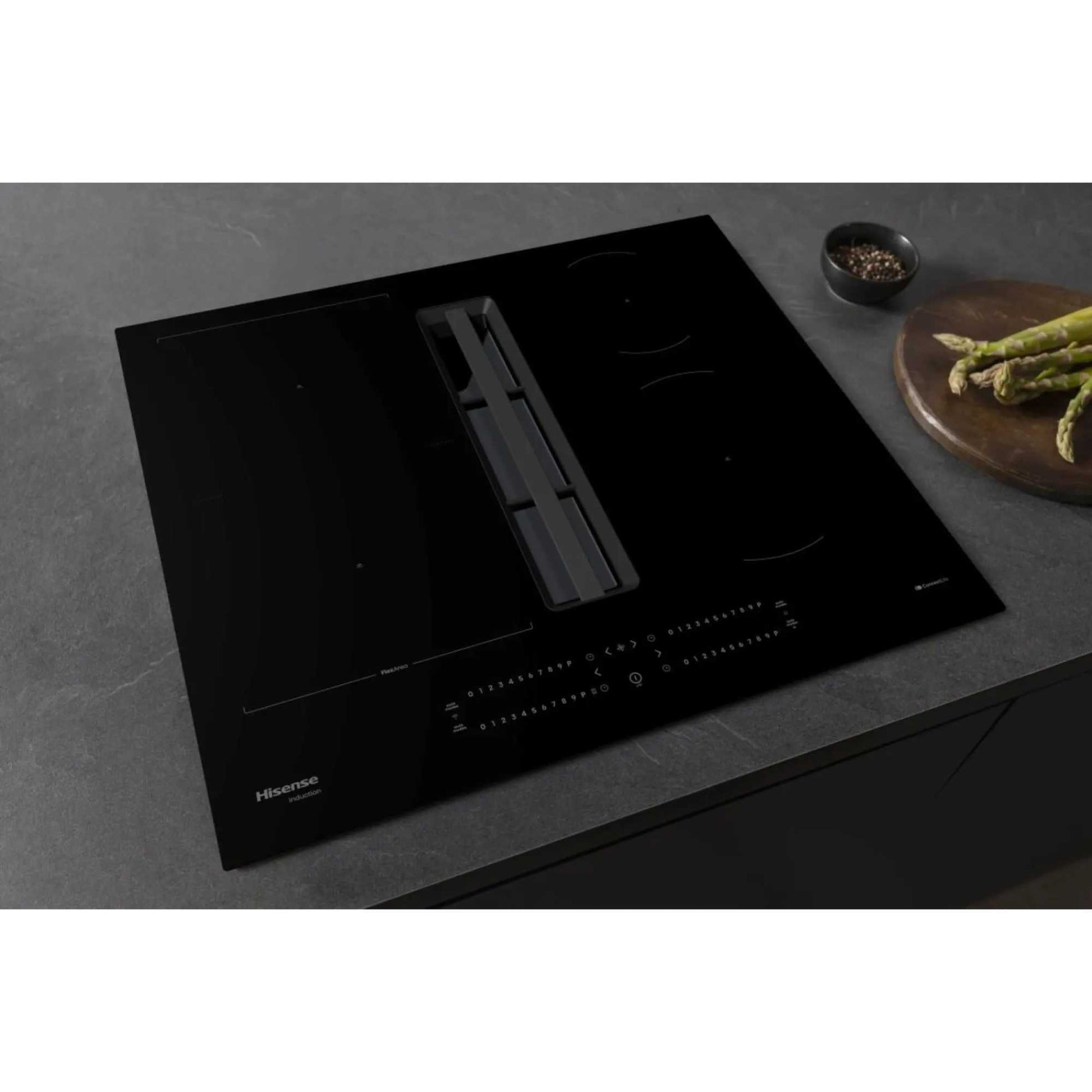 Hisense Hi6 HEH6432BSCWF 4 Burner 60cm Electric Induction Hob