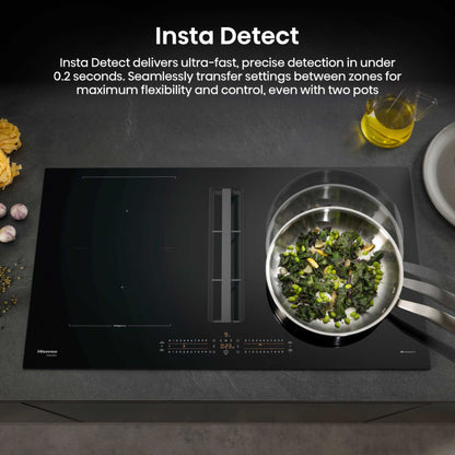 Hisense HEH8432BSCWF 83cm 4 Vented Induction Hob