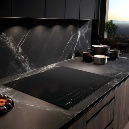 Hisense HI6443BSCWF Hi8 60cm 4 Zone Induction Hob - Black