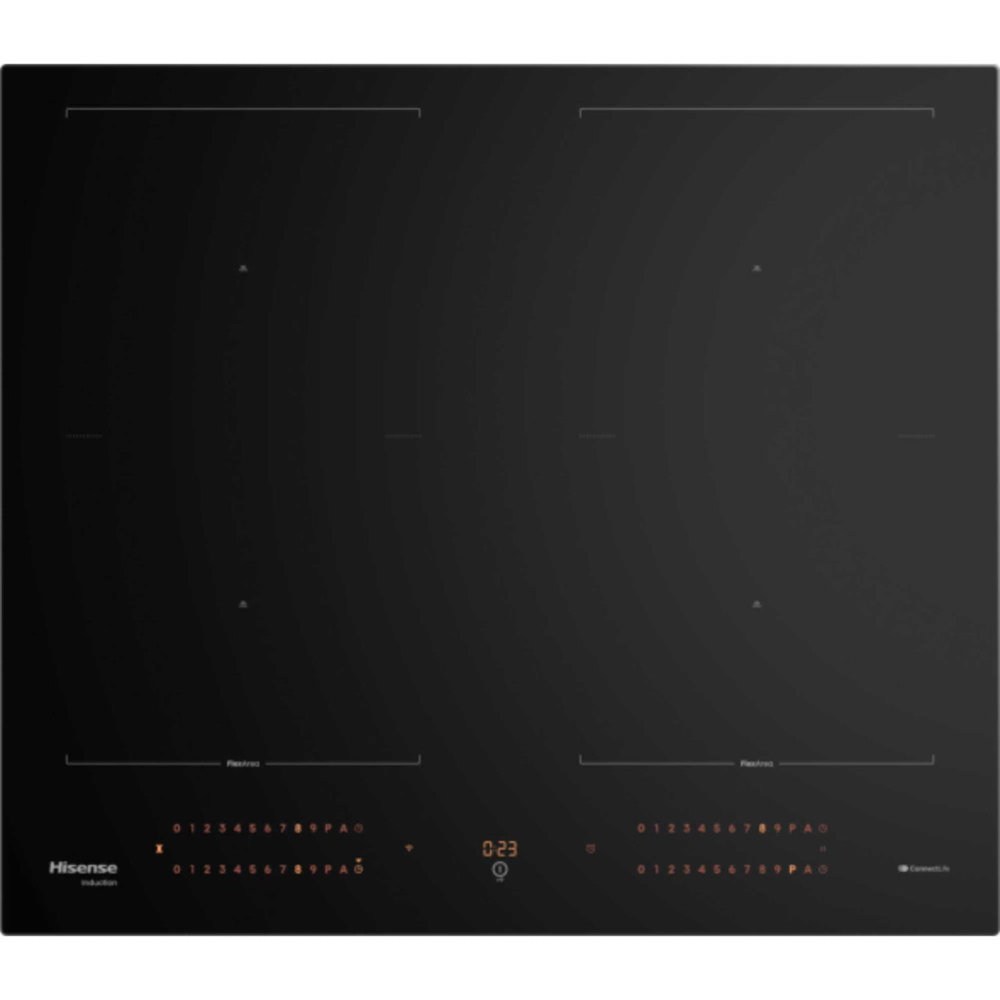 Hisense HI6443BSCWF Hi8 60cm 4 Zone Induction Hob - Black