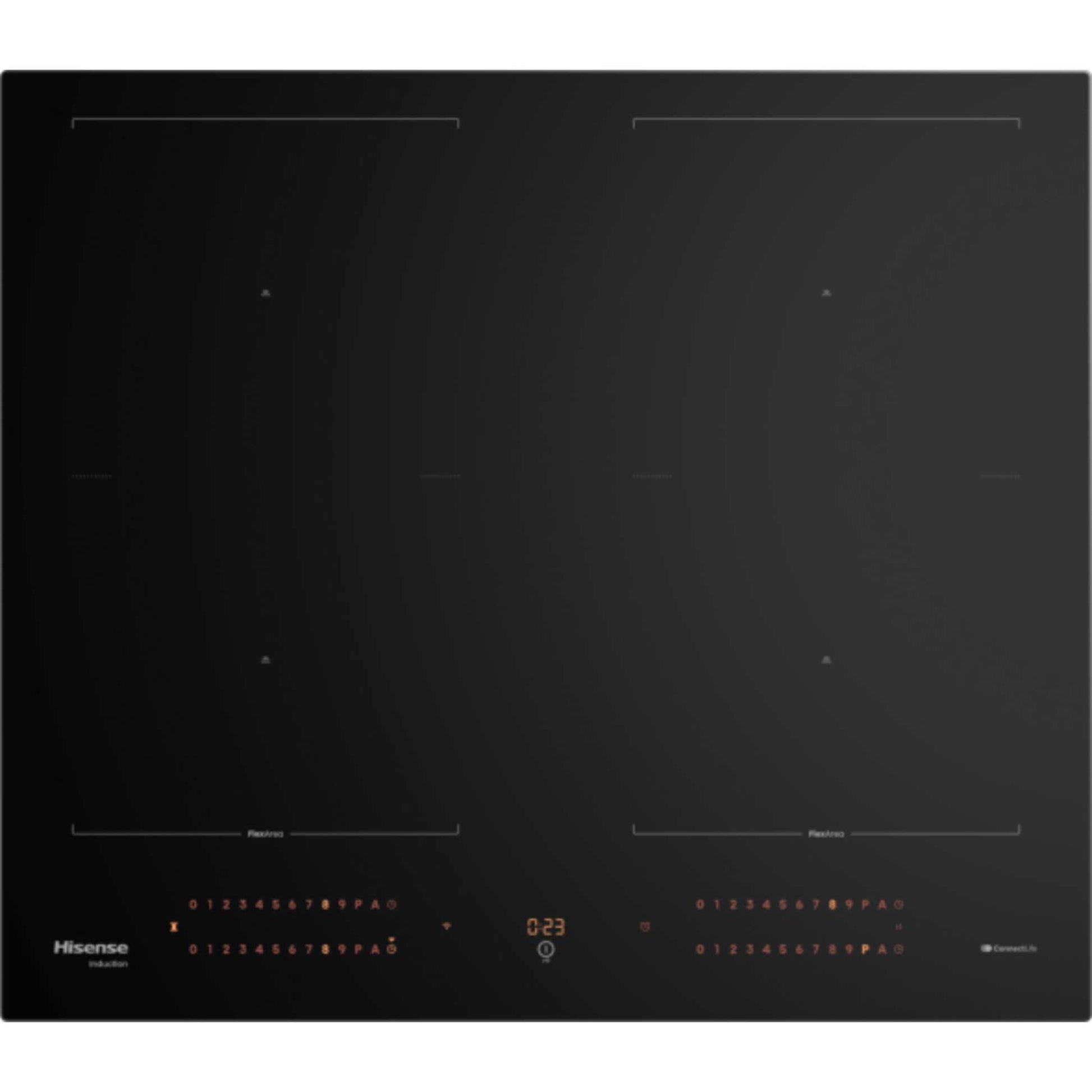 Hisense HI6443BSCWF Hi8 60cm 4 Zone Induction Hob - Black
