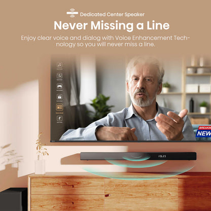 Hisense HS3100 3.1 Channel Soundbar with Wireless Subwoofer