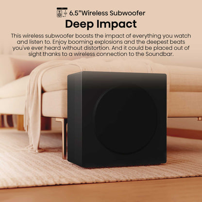 Hisense HS3100 3.1 Channel Soundbar with Wireless Subwoofer