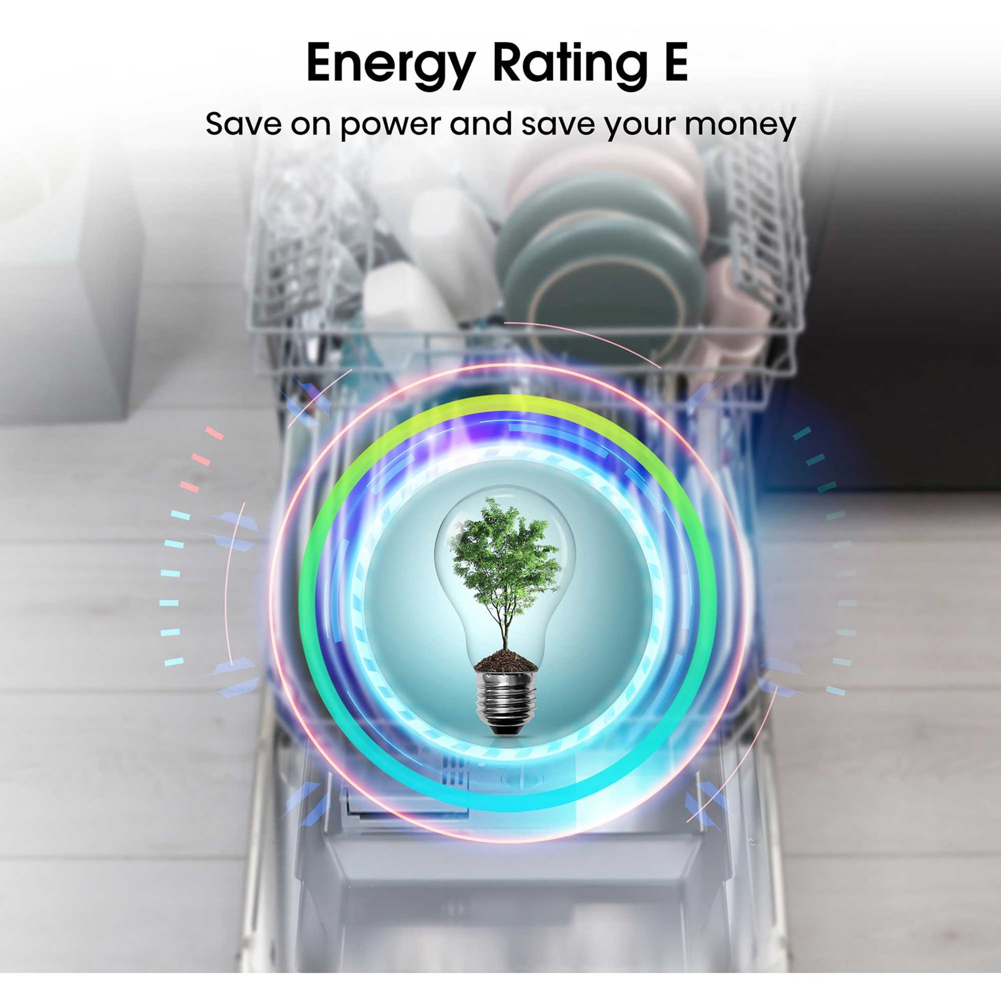Hisense Hi4 Freestanding Slimline Dishwasher - HS523E15XUK