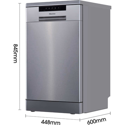 Hisense Hi4 Freestanding Slimline Dishwasher - HS523E15XUK
