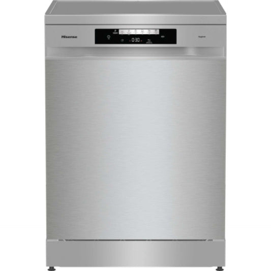 Hisense HS642D90XUK 14 Place AUTODRY Dual Display Dishwasher - Silver