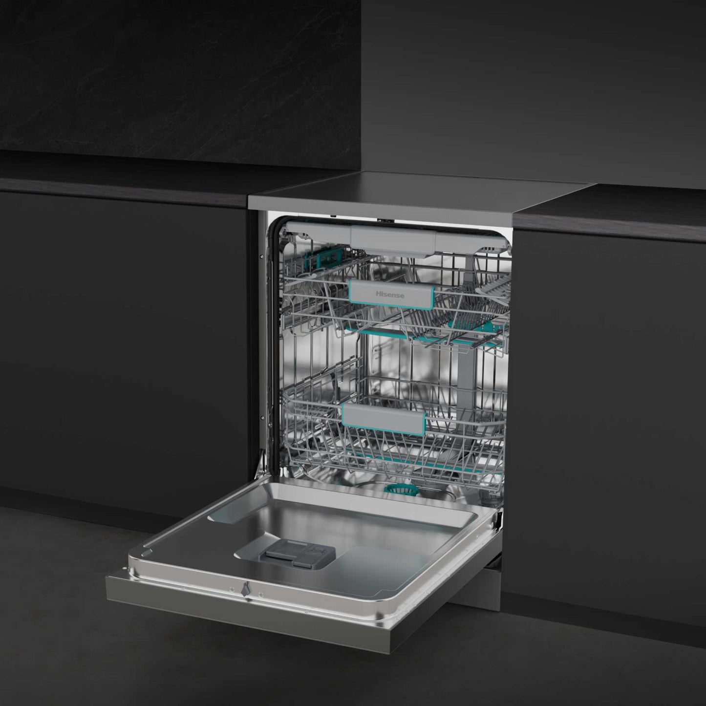 Hisense Hi6 Freestanding Full-Sized Dishwasher - HS663A90XUK