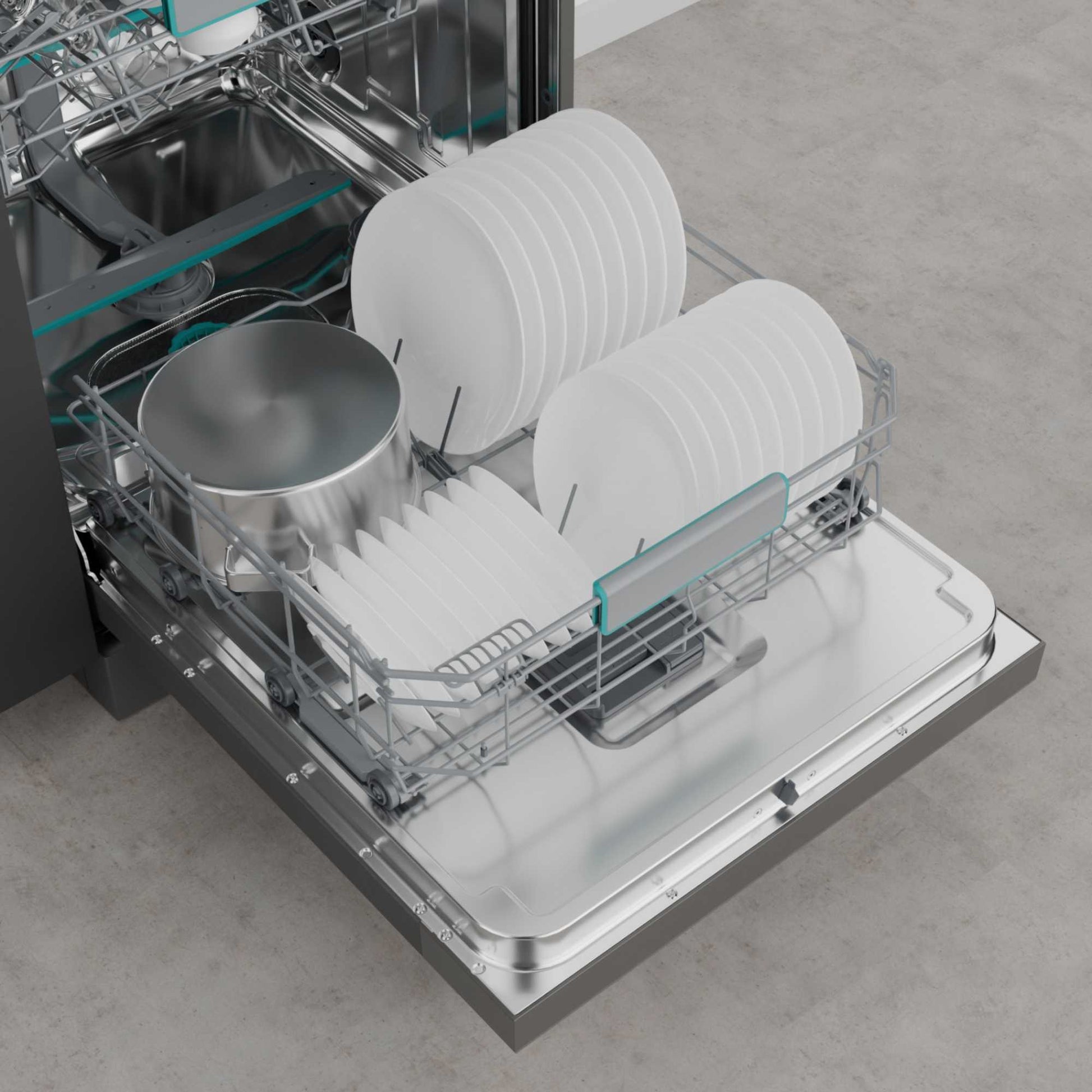 Hisense Hi6 Freestanding Full-Sized Dishwasher - HS663A90XUK