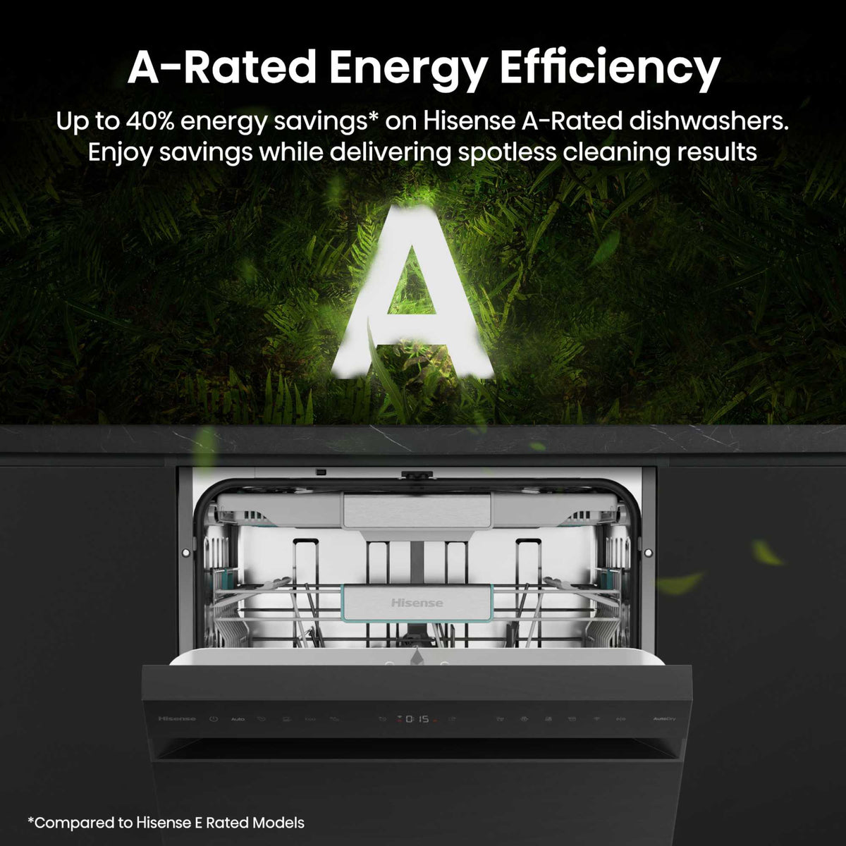 Hisense Hi6 Freestanding Full-Sized Dishwasher - HS673A90WUK