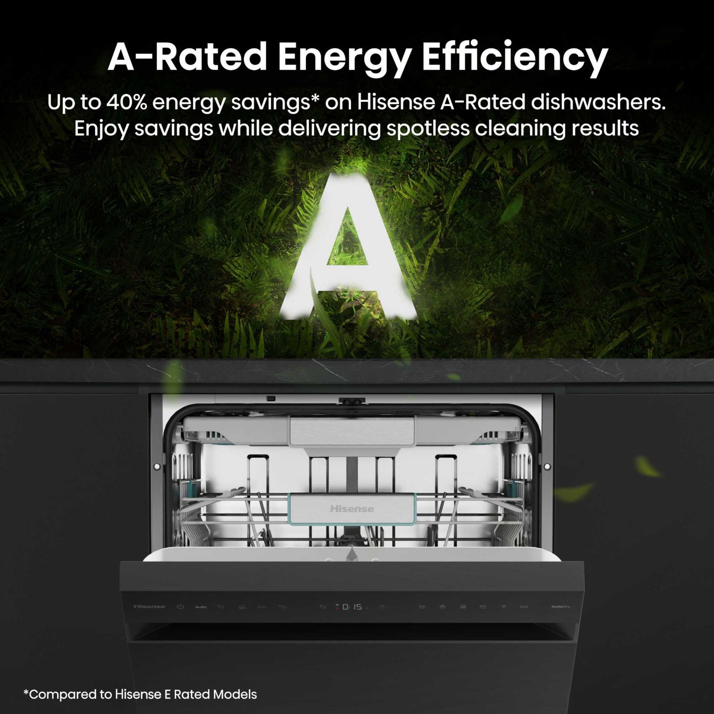 Hisense Hi6 Freestanding Full-Sized Dishwasher - HS673A90WUK