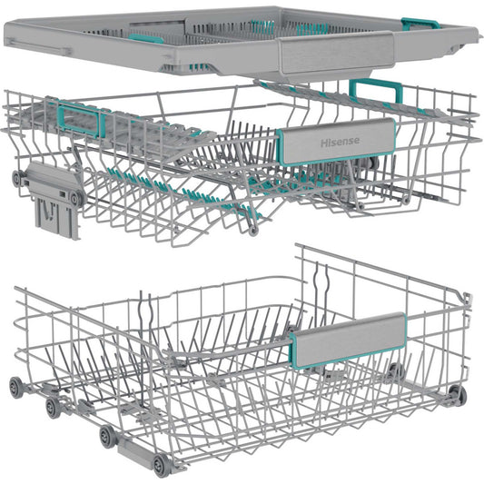 Hisense Hi6 Freestanding Full-Sized Dishwasher - HS673A90XUK