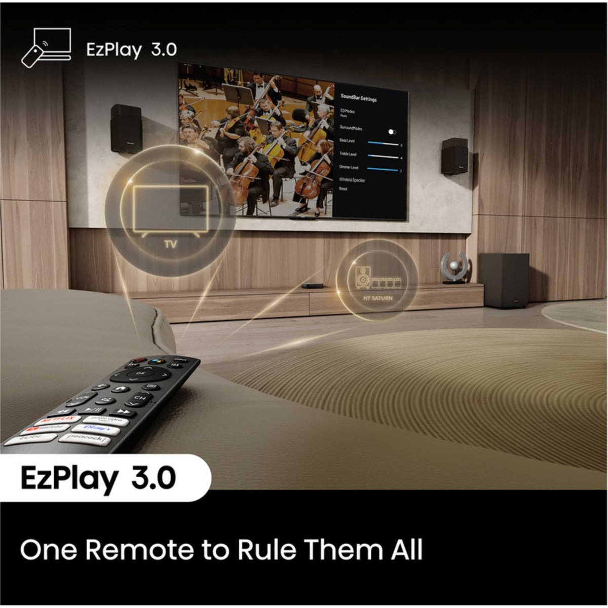 Hisense HT Saturn Soundbar System