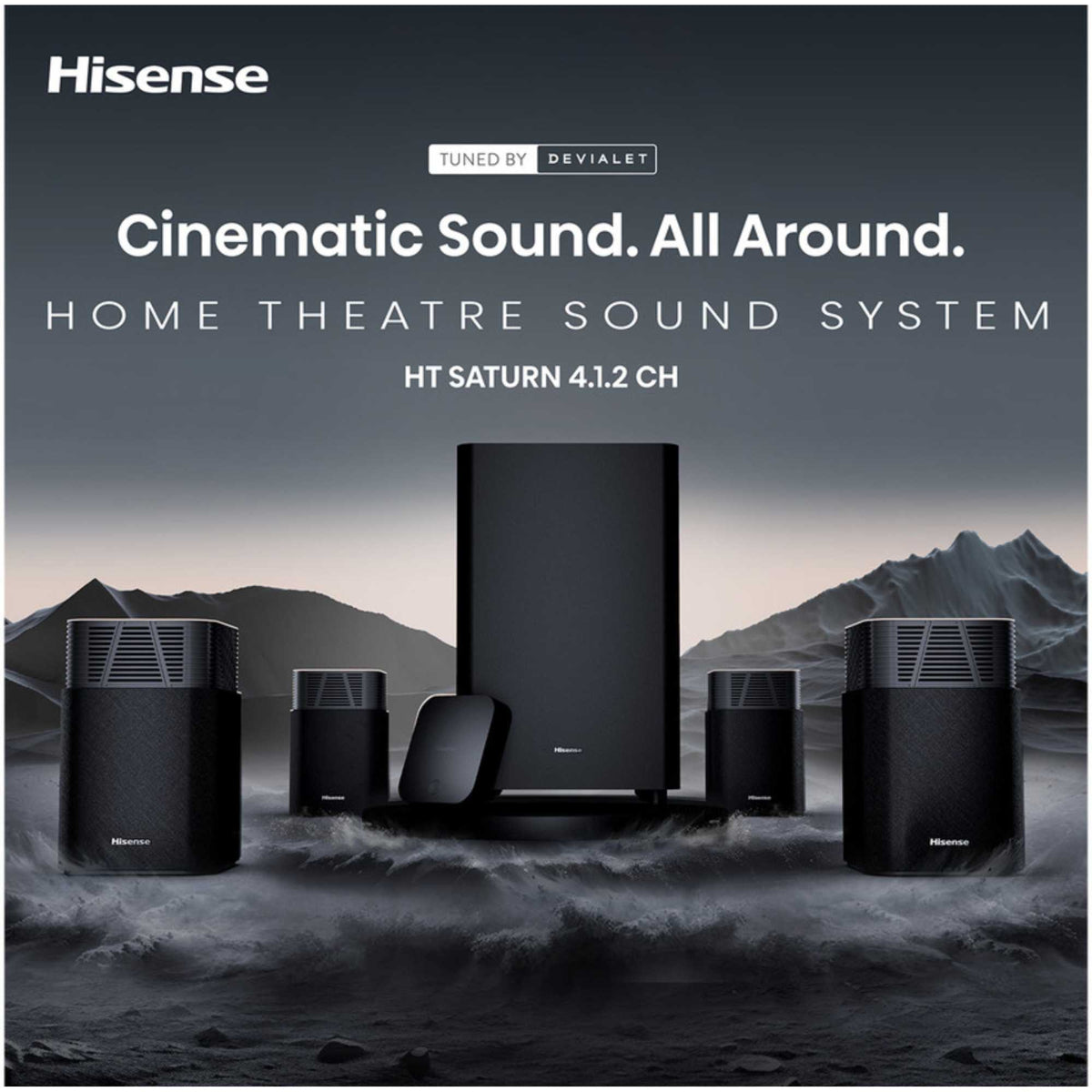 Hisense HT Saturn Soundbar System