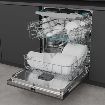 Hisense Hi6 Fully Integrated Full-Sized Dishwasher - HV663A60UK