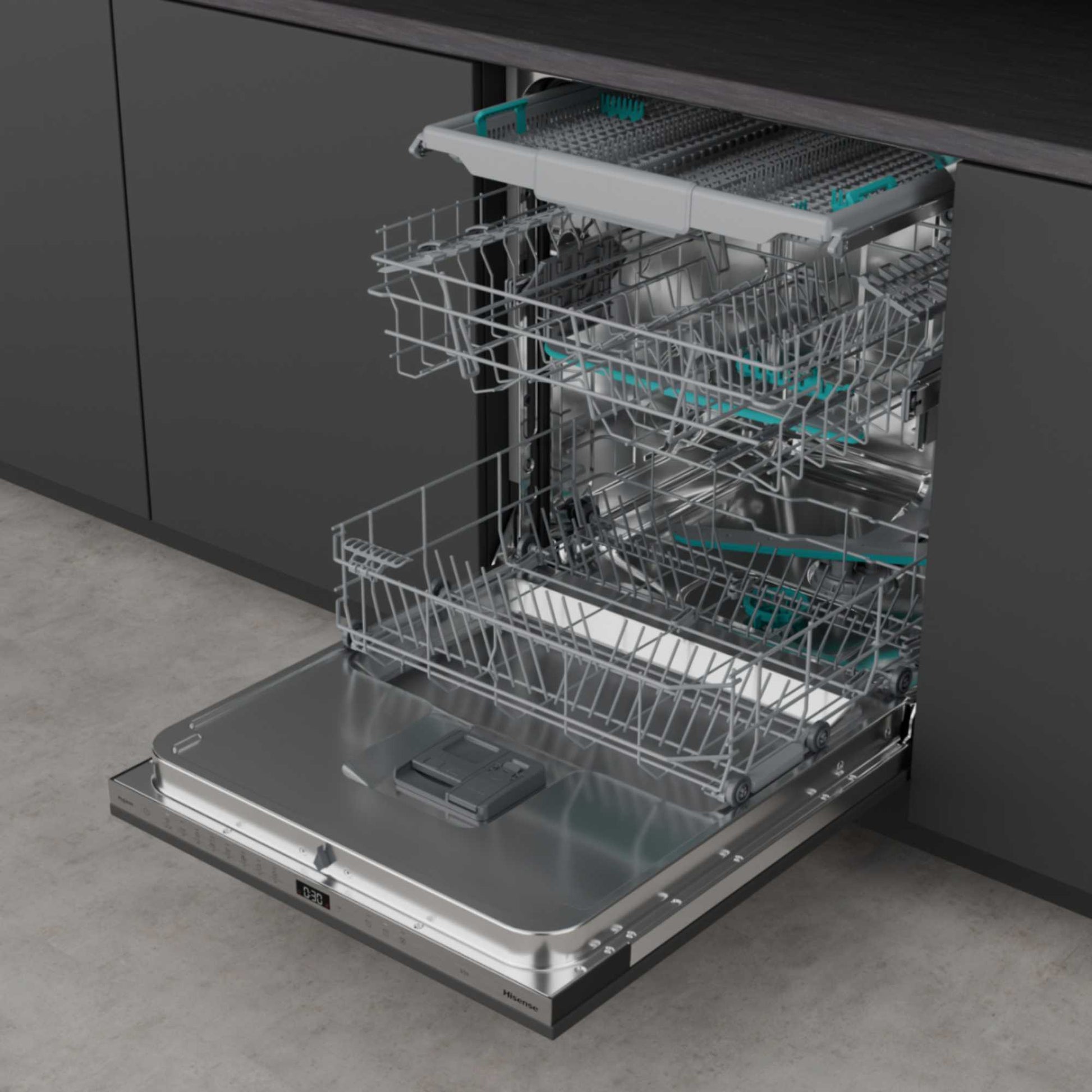 Hisense Hi6 Fully Integrated Full-Sized Dishwasher - HV663A60UK